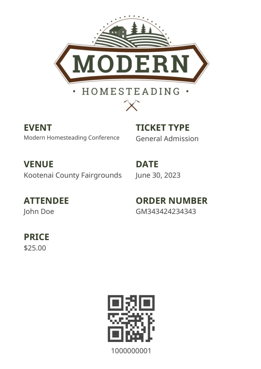 Modern Homesteading Conference 2024 Early Bird General Admission